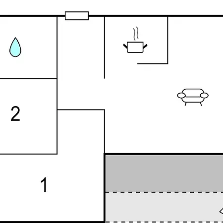 2 Bedroom Beautiful In Apartment *
